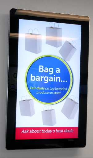 55-inch advertising display